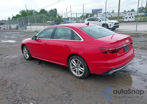 2021 Audi A4 Premium 45 Tfsi S Line Quattro S Tronic из США, поврежденный, VIN WAUDAAF4XMA013043